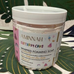 Aminnah Birthday Cake Whipped Foaming Soap - nwt